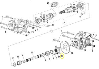 Ακρο Αξονα Μετάδωσης CF Moto CF.450 AU-3LH 2026-2026 LONG 9CR6-300206-10000