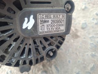 Δυναμο  Hyundai I20 (PB PBT) I10 2609501 VALEO 37300-03600 90A 13.5V G4LA 1.2 16V