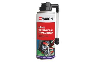 Wurth Tyre Repair & Inflation Foam - Αφρός Επισκευής & Φουσκώματος Ελαστικών - 300ml - 0893490200