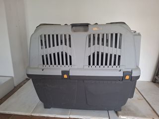 Transport box for dog or cat, size 80x55x65 cm