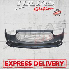 MERCEDES E CLASS W213 SEDAN ,S213 STATION WAGON , C238 COUPE ,  A238 CABRIO  20-23 FRONT BUMPER TYPE EXECUTIVE / ΕΜΠΡΟΣΘΙΟΣ ΠΡΟΦΥΛΑΚΤΗΡΑΣ