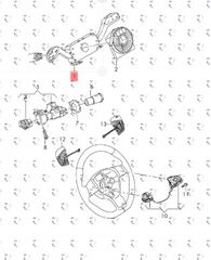AMAROK ‘16-22/Transporter ‘15-19 Μοχλοδιακοπτης/Φλασιερα 7E0953503DA / 7E0953507E 9B9-thumb-1