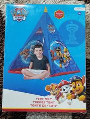 Σφραγισμένη John Παιδική Σκηνή Ινδιάνικη Paw Patrol Μπλε για 3 χρονών και άνω - 100Χ100Χ140 εκ (-46% από την αρχική τιμή) !!!