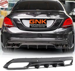 ΠΙΣΩ ΣΠΟΙΛΕΡ MERCEDES W205 C63 SEDAN CARBON FIBRE DIFFUSER AMG Design
