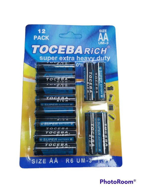 Μπαταρίες ΑΑ - UM-3 - 1.5V - 12pcs - 400086