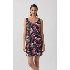 Minerva Γυναικείο Βαμβακερό Αμάνικο Νυχτικό Exotic Floral SS '26