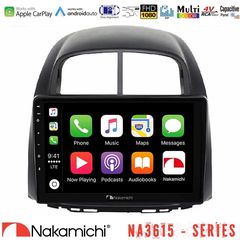 Nakamichi NA3615 Series Με Wireless Carplay & Android Auto Daihatsu Sirion/Subaru Justy Media Station Tablet 9"