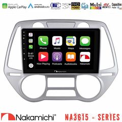 Nakamichi NA3615 Series Με Wireless Carplay & Android Auto Hyundai i20 2009-2012 Auto A/C Media Station Tablet 9"