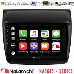 Nakamichi NA3615 Series Με Wireless Carplay & Android Auto Mitsubishi L200 Media Station Tablet 9"