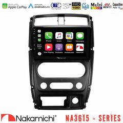 Nakamichi NA3615 Series Με Wireless Carplay & Android Auto Suzuki Jimny 2007-2017 Media Station Tablet 9"