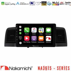 Nakamichi NA3615 Series Με Wireless Carplay & Android Auto Toyota Corolla 2002-2006 Media Station Tablet 9" (Black)