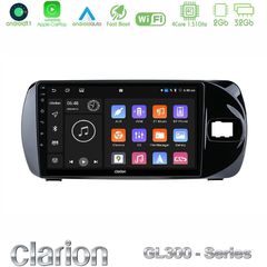 Clarion GL300 Series 4Core Android11 2+32GB Toyota Yaris (Vitz) 2015-2020 RHD Navigation Multimedia Tablet 9" Με Carplay & And