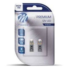 ΛΑΜΠΑ T10 ΛΕΥΚΟ ΚΑΡΦΙ CANBUS 2 ΤΜΧ MTECH W5W 12V T10 W2,1x9,5d LED 8xSMD3528 ΛΕΥΚΟ (ΚΑΡΦΩΤΟ CAN-BUS) BLISTER 2ΤΕΜ.