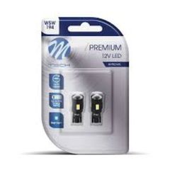 T10 W5W 12V W2,1x9,5d LED ΛΕΥΚΟ M-TECH   W5W T10 6xSMD 5630 CAN-BUS 12V Λευκή 2τεμ