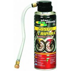 ΑΦΡΟΣ ΕΛΑΣΤΙΚΩΝ FAST STAC PLASTIC 200ML   Κατάλληλο για προσωρινή επισκευή όλων των τύπων ελαστικών με ή και χωρίς σαμπρέλα.
Ιδανικό για αυτοκίνητα αλλά και για μοτοσυκλέτες λόγο των μικρών διαστάσεων