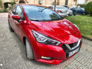 Nissan Micra 2018 Μπριλάντι πέρλα! 90 Hp camera clima parking sensor-thumb-8