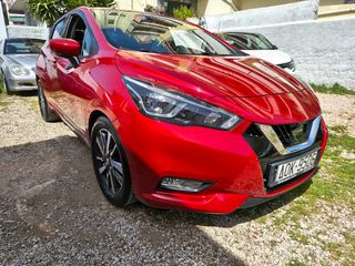 Nissan Micra 2018 Μπριλάντι πέρλα! 90 Hp camera clima parking sensor-thumb-3