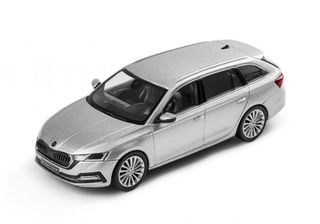 SKODA OCTAVIA COMBI 1:43 BRILIANT SILVER-thumb-1