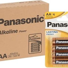 Panasonic Alkaline Power Μπαταρίες AA 1.5V BL4 X 12