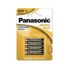 Panasonic Alkaline Power Μπαταρίες AAA 1.5V BL4 Χ 12