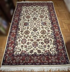 Χειροποίητο χαλί παραδοσιακού κάθετου αργαλειού (1960s)