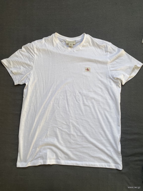 Calvin klein ασπρο κοντομανικο small