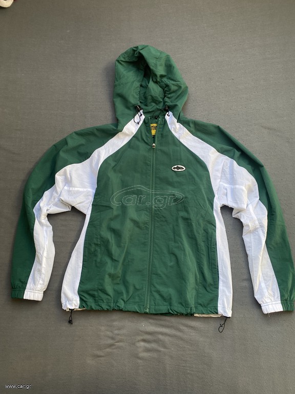 Corteiz windbreaker spring jacket dark green small