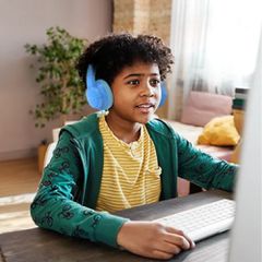 BLACKVIEW KID WIRED FOLDABLE FITBUDS K1 OCEAN BLUE-thumb-1