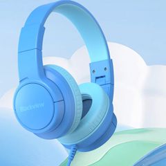 BLACKVIEW KID WIRED FOLDABLE FITBUDS K1 OCEAN BLUE-thumb-3