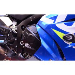 R Racing (Clutch) Right Cranckase Protection Cover Black Suzuki Gsx-R1000