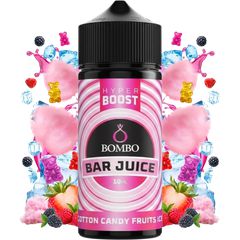 Bombo Bar Juice Hyper Boost Cotton Candy Fruits Ice 10ml/120ml Flavorshot