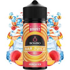 Bombo Bar Juice Hyper Boost Peach Ice 10ml/120ml Flavorshot