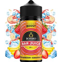 Bombo Bar Juice Hyper Boost Strawberry Banana Ice 10ml/120ml Flavorshot