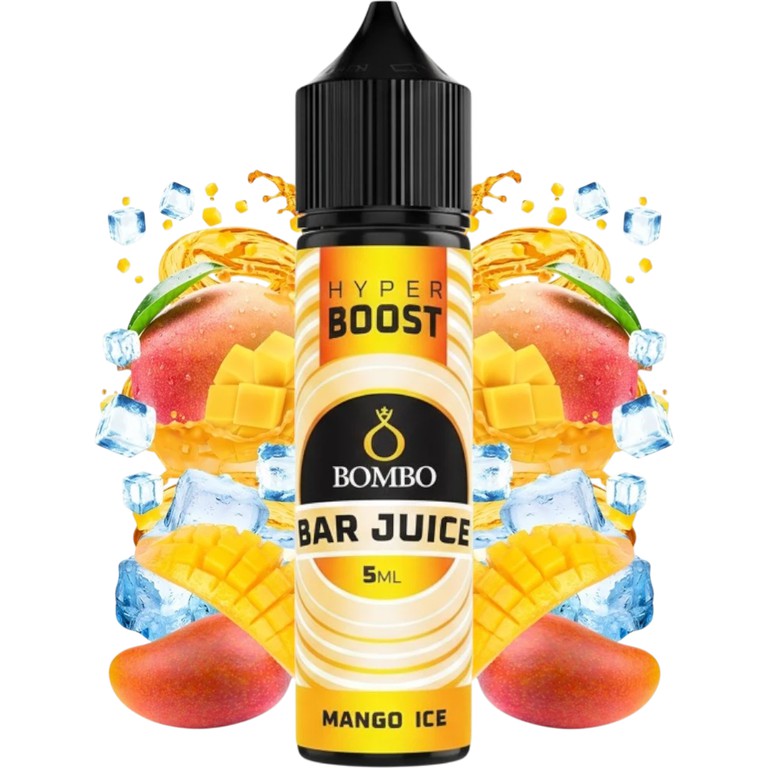 Bombo Bar Juice Hyper Boost Mango Ice 5ml/60ml Flavorshot
