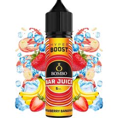 Bombo Bar Juice Hyper Boost Strawberry Banana Ice 5ml/60ml Flavorshot