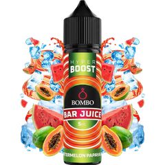 Bombo Bar Juice Hyper Boost Watermelon Papaya Ice 5ml/60ml Flavorshot
