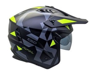 Κράνος FSD X1 rubik yellow L