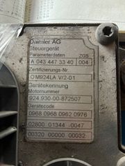 Εγκέφαλος μηχανής Mercedes Atego OM924