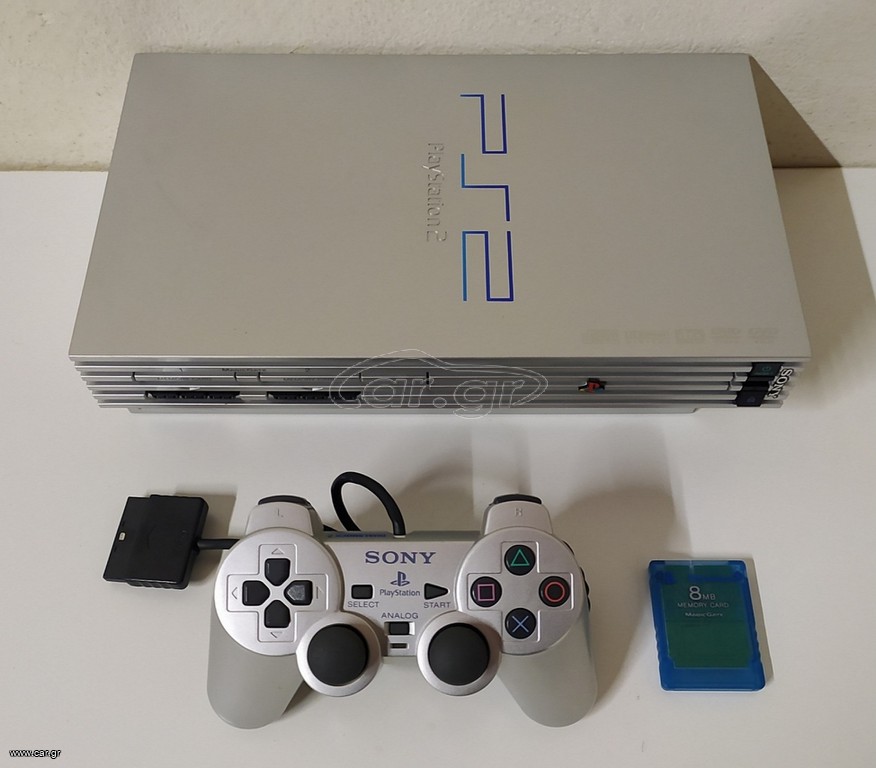 Sony PlayStation 2 Platinum Silver