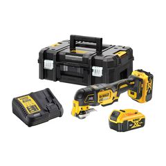 DEWALT Πολυεργαλείο Μπαταρίας Brushless 18V XR 2×5.0Ah (DCS356P2)