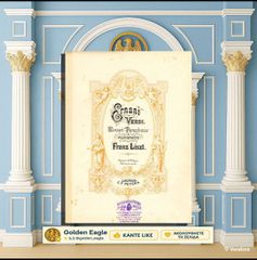 Ernani - Oper von Verdi [Concert - Paraphrase von Franz Liszt] / [C. F. Peters: Leipzig 1900] όπερα