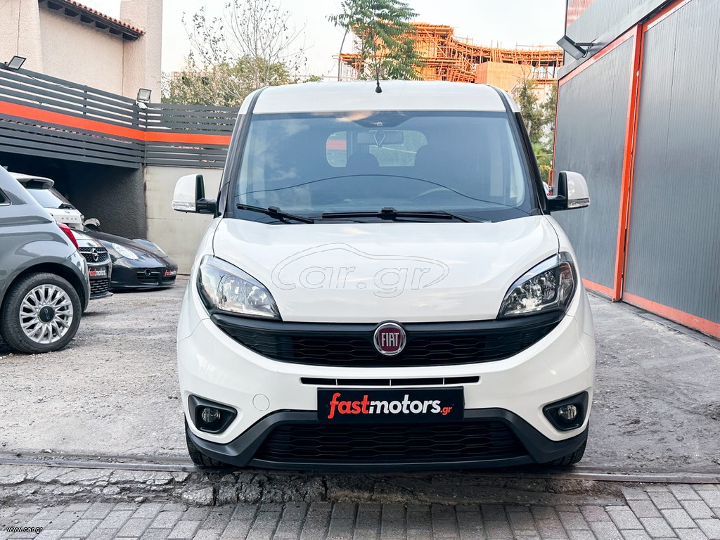 Fiat Doblo 2018 Ελληνικό,95hp,Pack Tecnico,Οθόνη,Βιβλίο, 2 Ετη Εγγύηση thumbnail 2