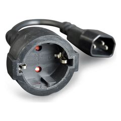 CABLEXPERT PC-SFC14M-01 POWER ADAPTER CORD C14 MALE TO SCHUKO FEMALE
