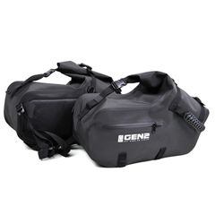 Αδιαβροχα σαμαρια πλαiνές τσάντες GEN2 Adv dry side bags IPX7 20lt μαύρο TPU reinforced