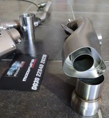 exatmisi  INOX   tipou Akrapovic Megaphone  gia yamaha YZF-R3 MT03 R25 2015-2025  ----> MODIFYING GARAGE "since1993" TAKEGAWAGR - 4miniracingparts,gr