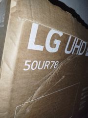 SMART TV 50" LG 50UR78 με σπασμένο γυαλί για ανταλλακτικά η κεντρική πλακέτα η πλακέτα τροφοδοσίας τα ηχεία τα led τα πλαστικά είναι καινούργια