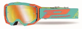 Μάσκα Μηχανής  3303 Vista Goggles Progrip Πορτοκαλί-Τιρκουάζ