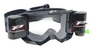 Μάσκα Μηχανής  3300 Vision Go Goggles With XXL Roll-Off System Progrip Μαύρο