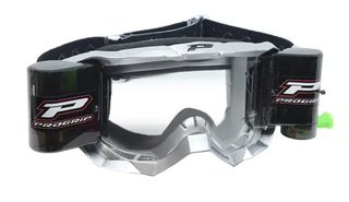 Μάσκα Μηχανής 3300 Vision Go Goggles With XXL Roll-Off System Progrip Ασημί
