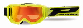 Μάσκα Μηχανής 3300 Vision Go Goggles Progrip Μαύρο-Κίτρινο